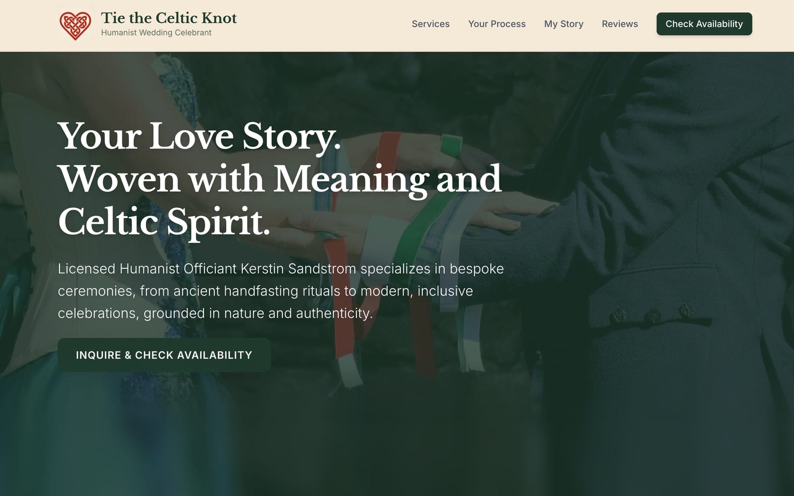 La web de Tie the Celtic Knot